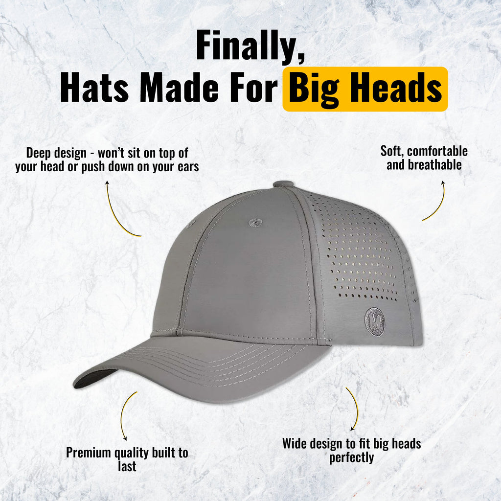 Blank Performance Hat - Grey